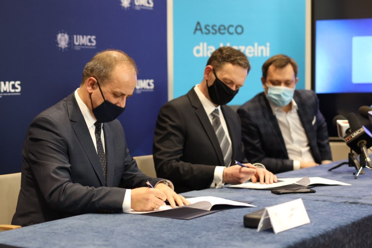 Asseco i UMCS podpisały podpisały porozumienie o współpracy, Fot. Bartosz Proll - 4