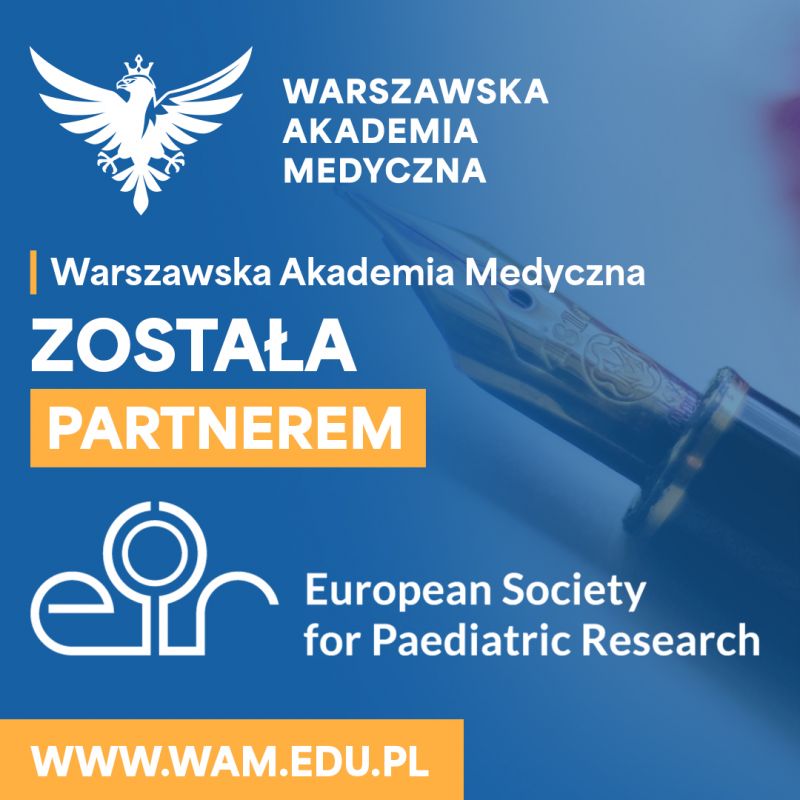 WAM partnerem European Society for Paediatric Research