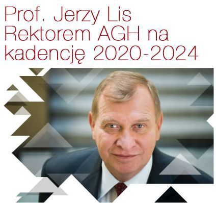 Profesor Jerzy Lis nowym rektorem AGH 