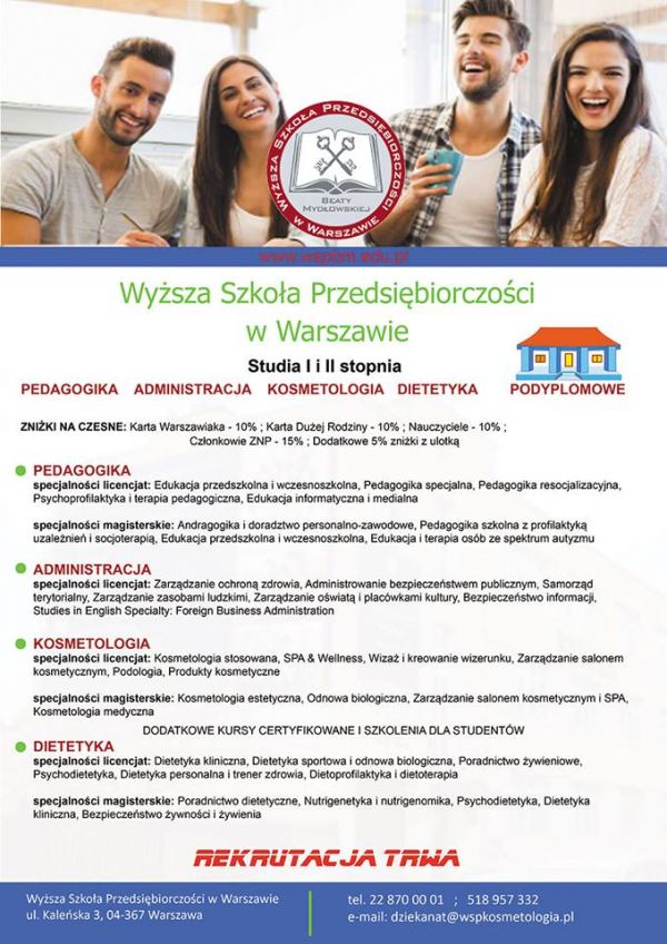 Rekrutacja w WSP w Warszawie