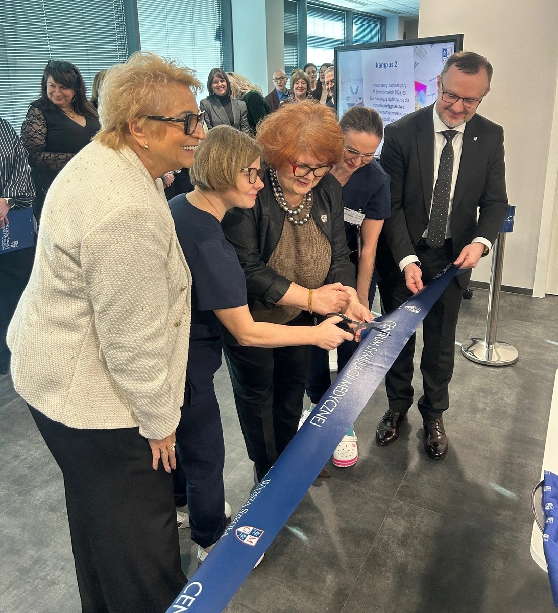 Otwarcie Centrum Symulacji Medycznej w Wyższej Szkole Inżynierii i Zdrowia w Warszawie -2