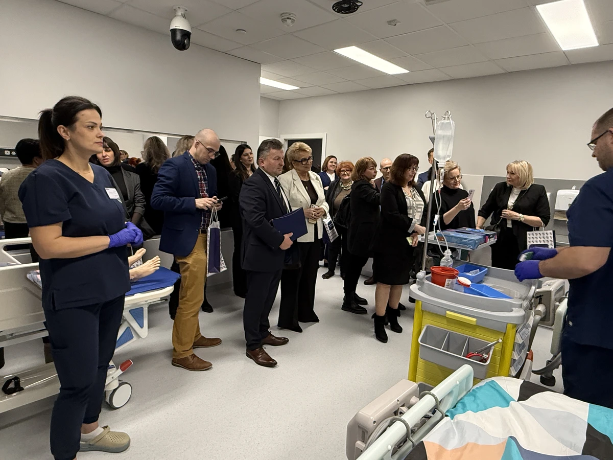 Otwarcie Centrum Symulacji Medycznej w Wyższej Szkole Inżynierii i Zdrowia w Warszawie -14