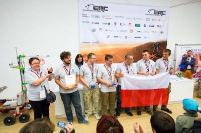 Polacy na drugim miejscu w zawodach  European Rover Challenge