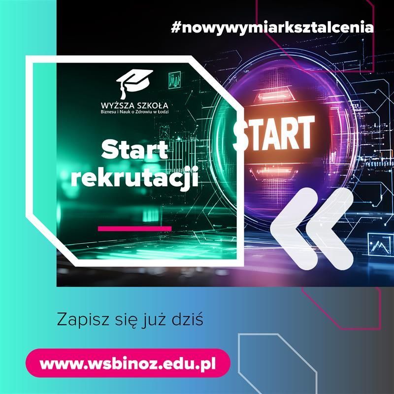 Wystartowała rekrutacja do Wyższej Szkoły Biznesu i Nauk o Zdrowiu