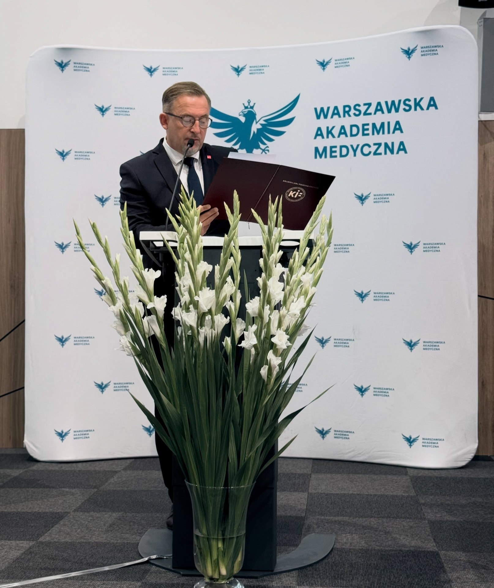 Wystąpienie podczas uroczystości