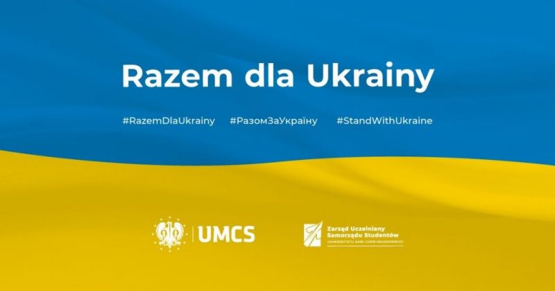 UMCS wspiera studentów i doktorantów z Ukrainy