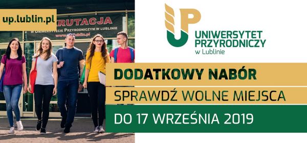 Dodatkowy nabór w UP w Lublinie
