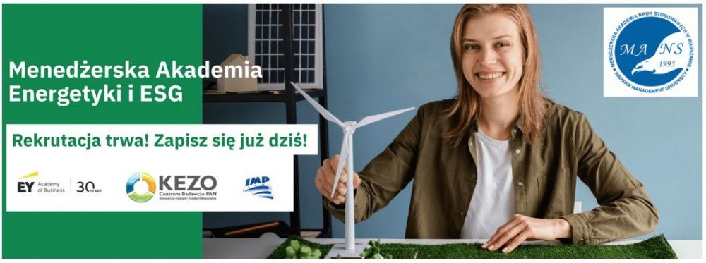 Menedżerska Akademia Energetyki  i ESG w MANS