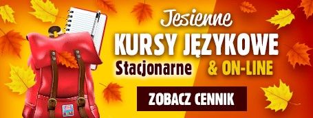 Jesienne kursy językowe