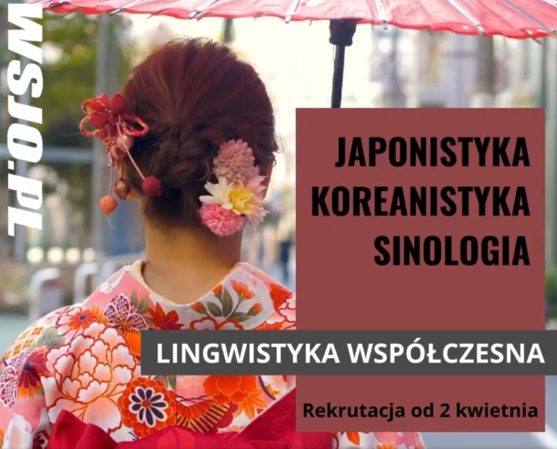 Japonistyka, koreanistyka a może sinologia? Sprawdź ofertę WSJO